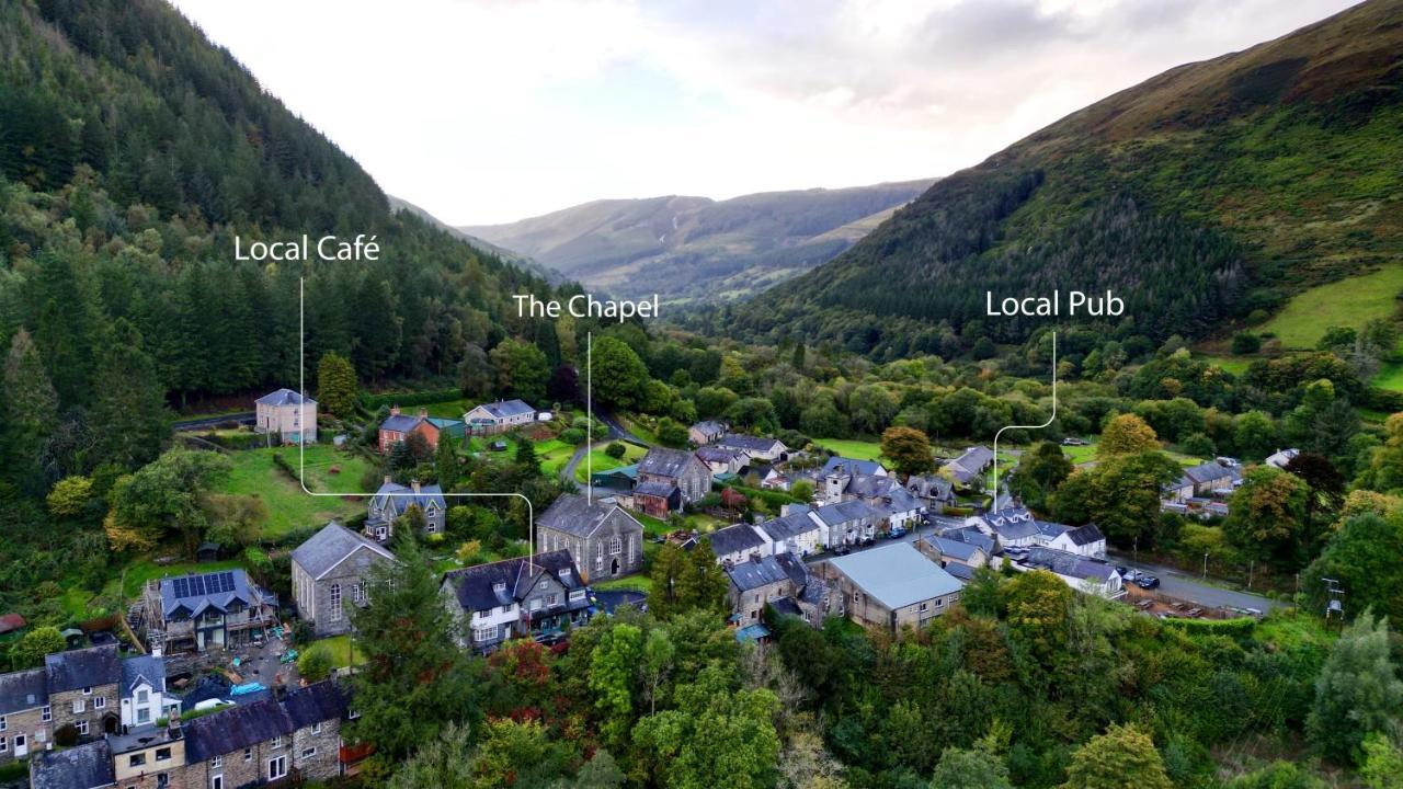 Finest Retreats - Luxury Converted Chapel With Hot Tub & Games Room Dinas Mawddwy Eksteriør bilde